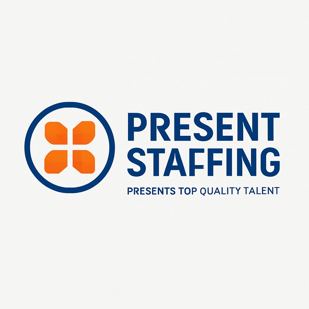 Present Staffing Logo