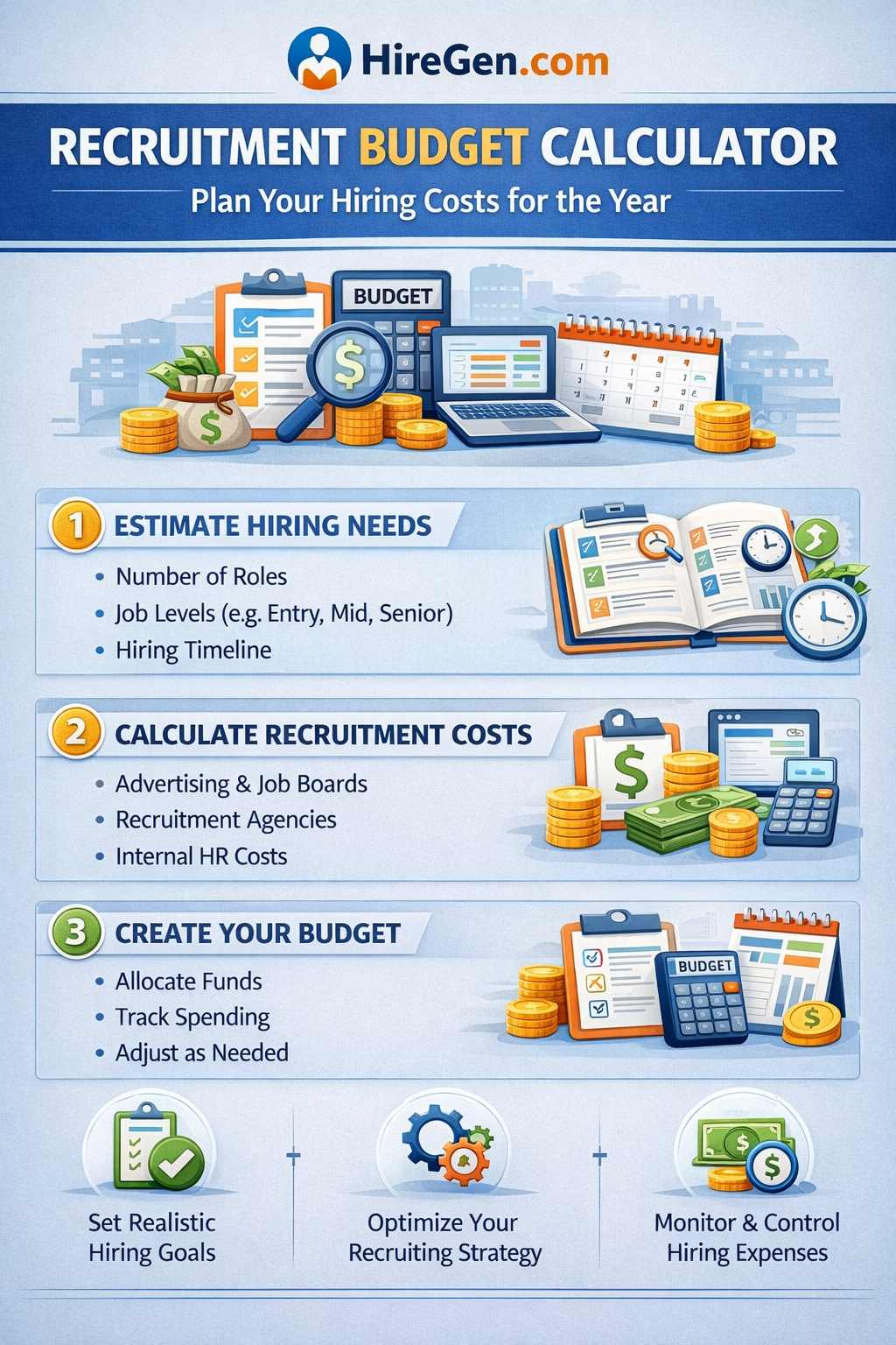 Recruitment Budget Calculator: Plan Your Hiring Costs for the Year